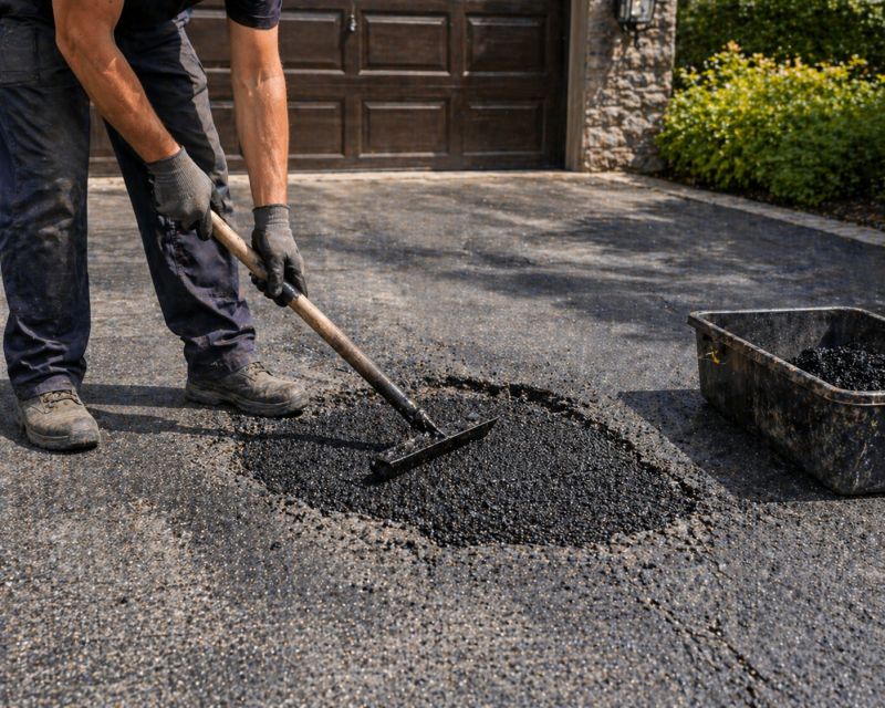 Asphalt Pothole Filling in Little Rock, AR