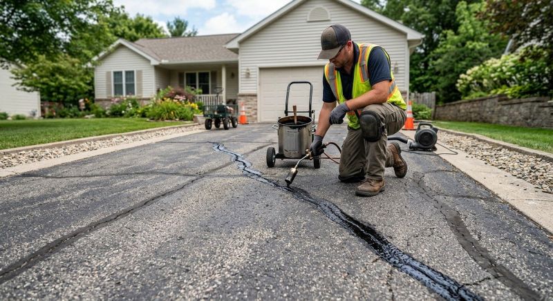 Blacktop Driveway Repair in Orange County, CA
