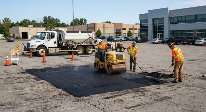 Commercial Asphalt Repair in Palm Springs, CA