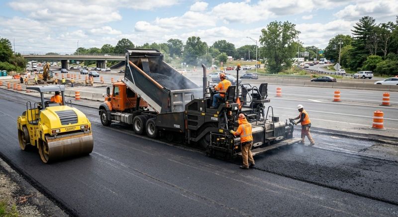 Commercial Paving in Los Angeles, CA