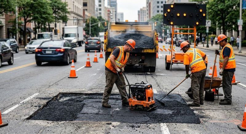 Highway Resurfacing in Pasadena, CA