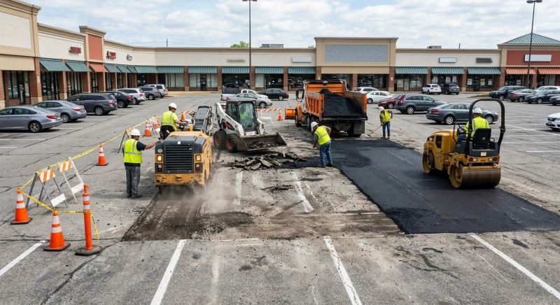 Church Parking Lot Repair in Hilton Head Island, SC