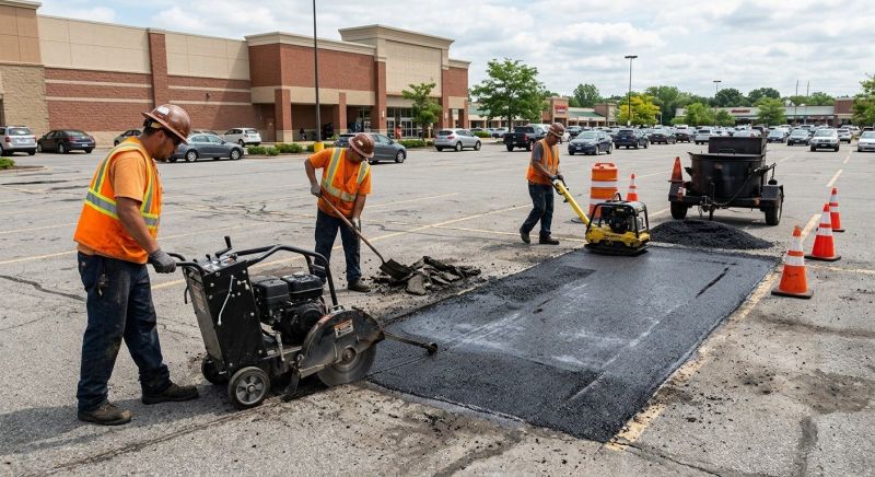 Church Parking Lot Repair in Temecula, CA
