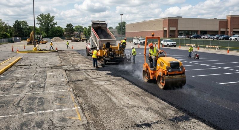 Commercial Asphalt Resurfacing in Little Rock, AR