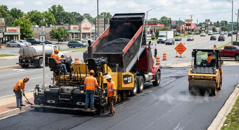 Commercial Asphalt Service in Savannah, GA