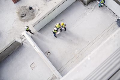 Commercial Slab Construction in Williamsburg, VA