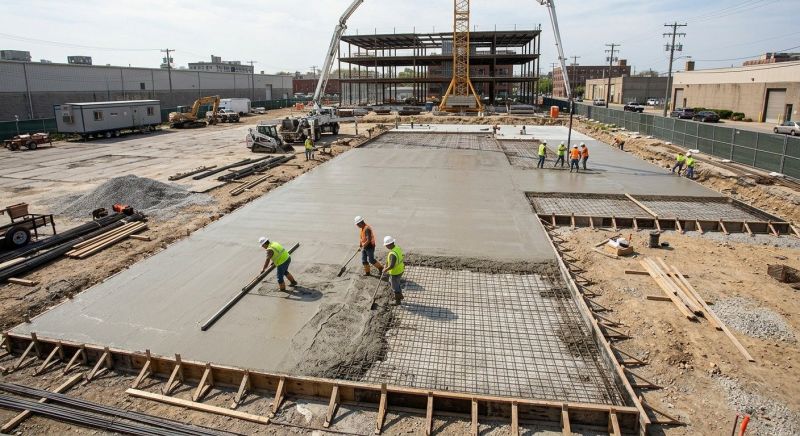 Commercial Slab Construction in Cumming, GA