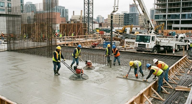 Commercial Slab Construction in Charleston, SC