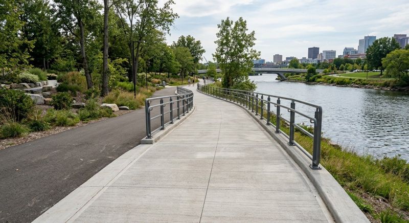 Concrete Walkway Installation in Denver, CO