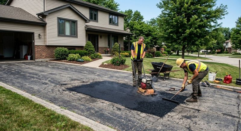 Driveway Asphalt Repair in Little Rock, AR