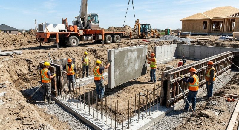 Foundation Construction in Fredericksburg, VA