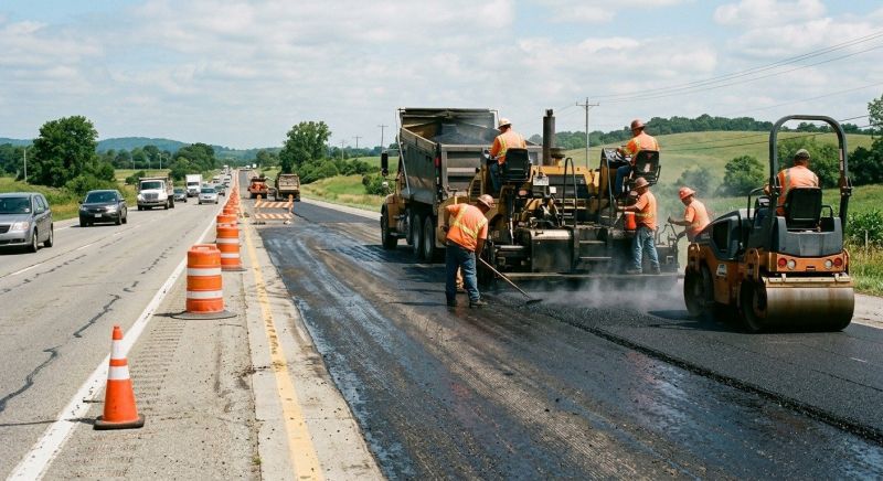 Highway Resurfacing in Conway, AR