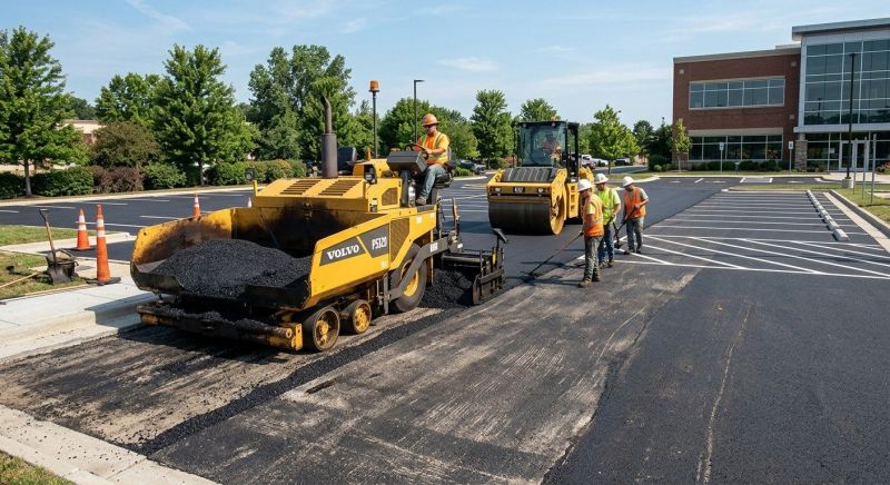 Industrial Asphalt Paving in Orange County, CA