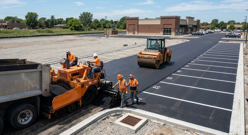 Industrial Asphalt Paving in Little Rock, AR