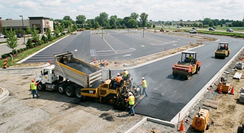 Parking Lot Paving in Little Rock, AR