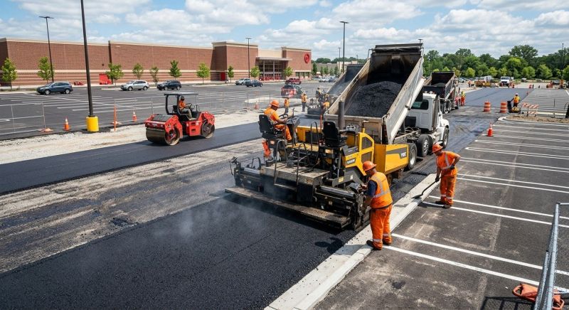 Parking Lot Paving in Savannah, GA
