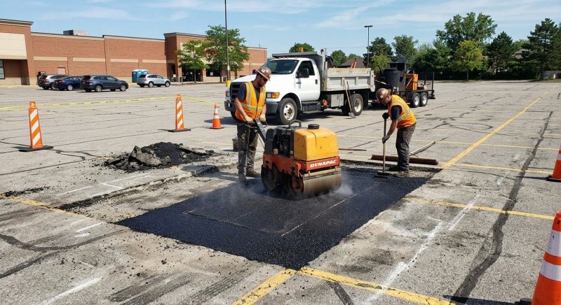 Parking Lot Repair in Orange County, CA