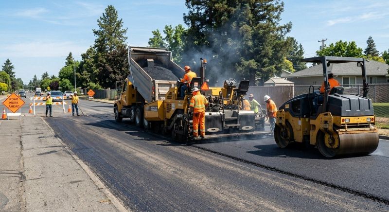 Road Paving Service in Little Rock, AR