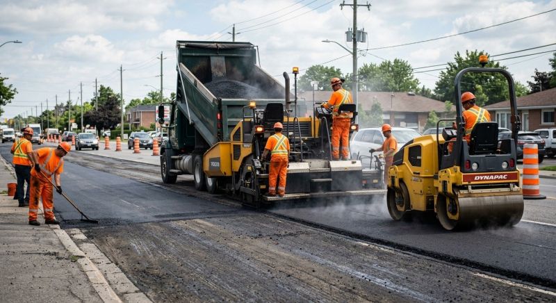 Road Paving Service in Los Angeles, CA