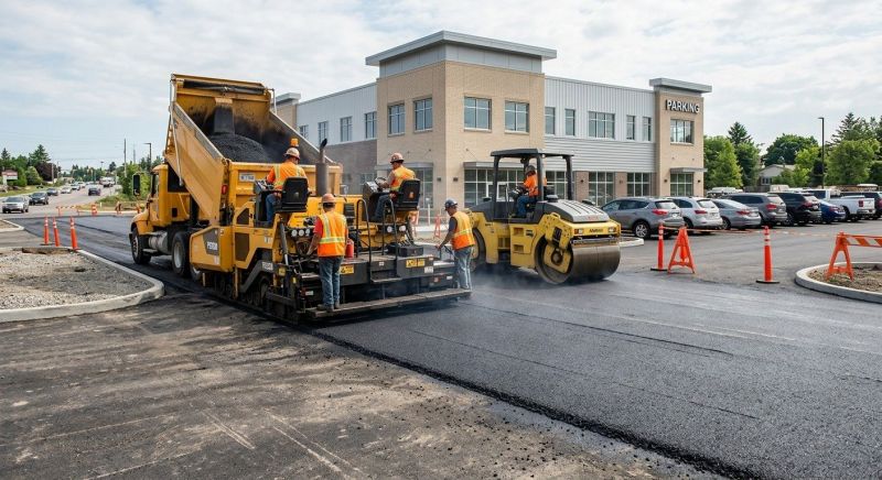 Road Paving Service in Los Angeles, CA