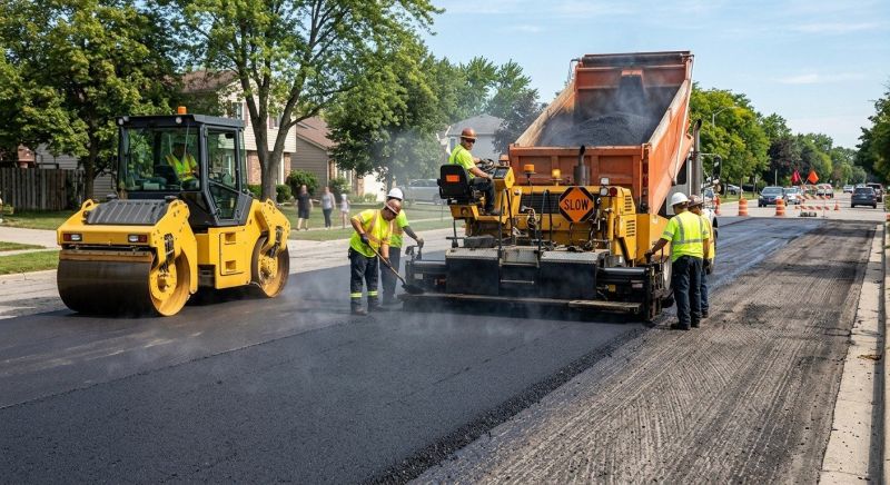 Street Paving in Little Rock, AR